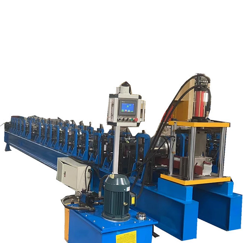 K Style Galvanized Steel rain gutters Rolling Forming Machine