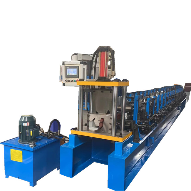 K Style Galvanized Steel rain gutters Rolling Forming Machine